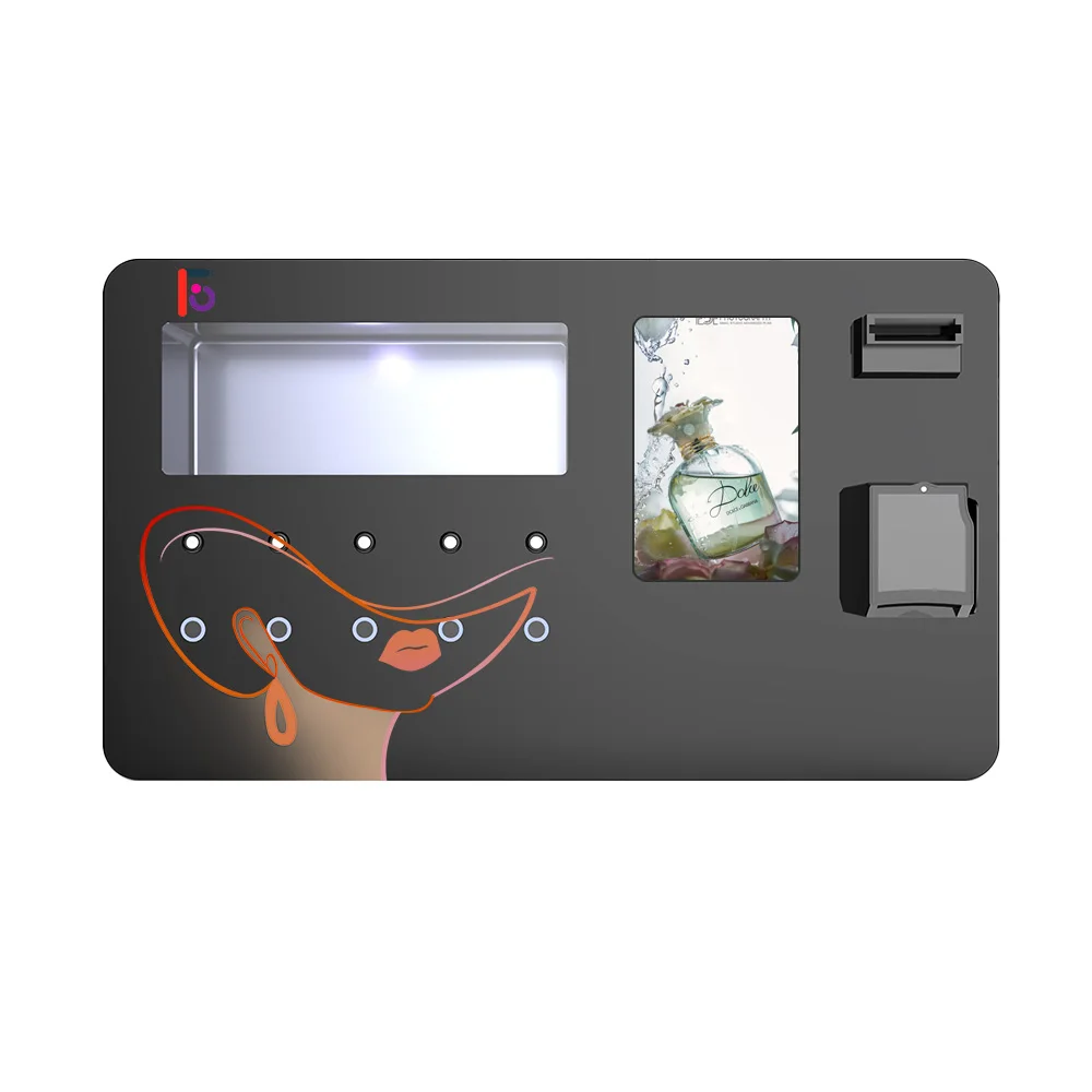 

Popular Automatic Perfume Spray Vending Machine with LCD Coin-Operated High Demand in Retail Perfume Dispensing