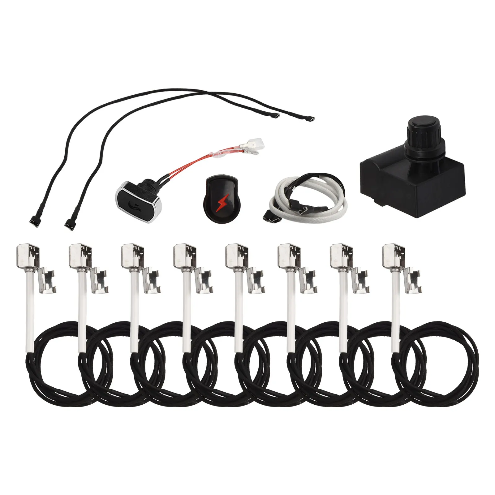 Grill Ignitor Replacement Parts Set Compatible with For Charbroil Models Features Robust Construction and Easy Setup