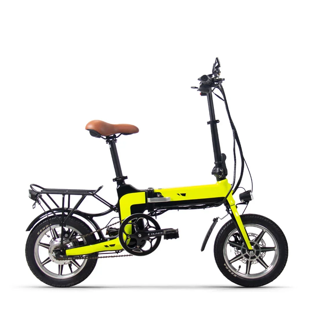 RICH Bit Foldable 60KM Mileage Urban Electric Bicycle E Bike Outdoor Electric Bike for Bicycle Solar Aluminum Rear Hub Motor 36V