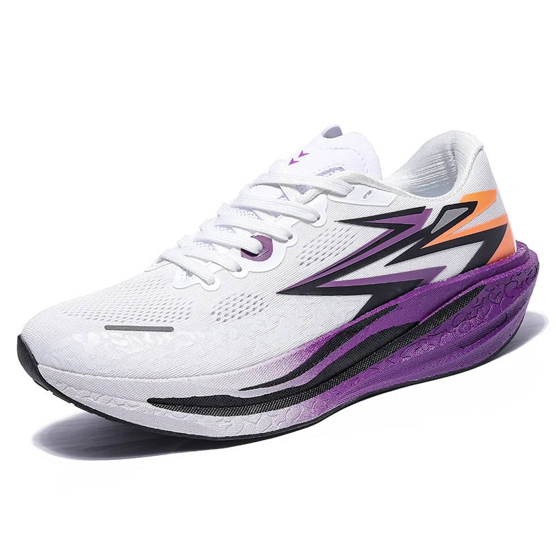 

Men's sports shoes, lightweight carbon plate racing running shoes, winter shock absorption, anti slip, wear-resistant, breathabl