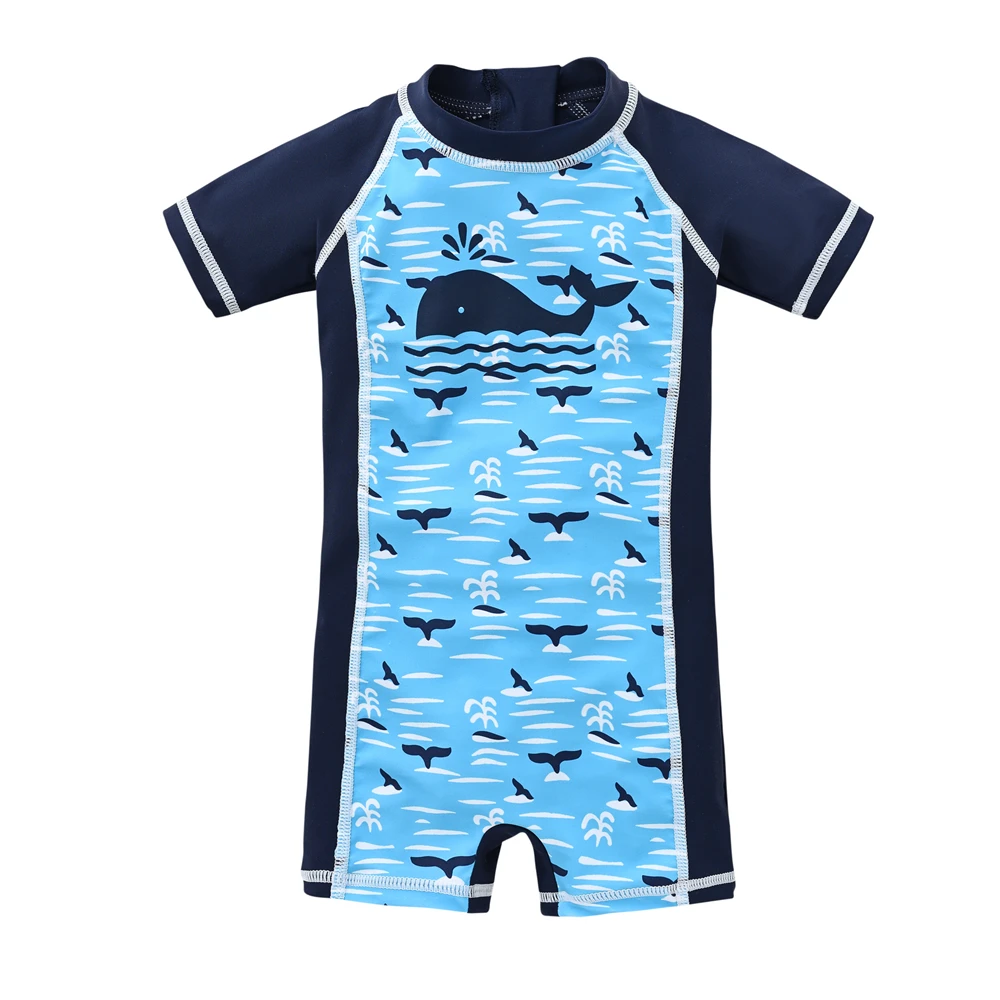 Kids Boy Swimsuit One Piece 2023 Children Swimwear Child Girl Swim Trunk Beach Wear Baby Swimsuit Cartoon Bathing Suit