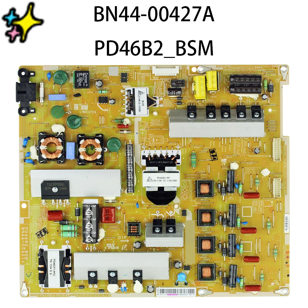 

BN44-00427A = BN44-00427B Power Supply Board is for UE46D8000YU UN46D7000LFXZA UN46D7000 UE46D6530 UE46D8000 UE46D6500 UA46D6400