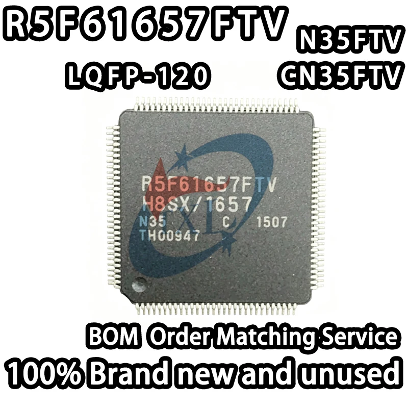 100% Brand New RENESAS R5F61657 R5F61657FTV R5F61657N35FTV R5F61657CN35FTV LQFP120 Industrial Microcontroller Chip MCU