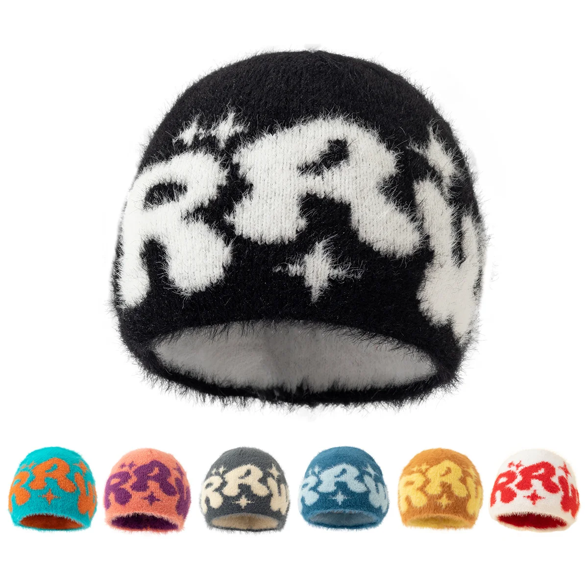 Mea Culpas Beanies For Women Men Couple Y2K Hats Ins Fashion Bonnet Kpop Wool Skullies Hoods Lady Hats Accessories Gorro шапка