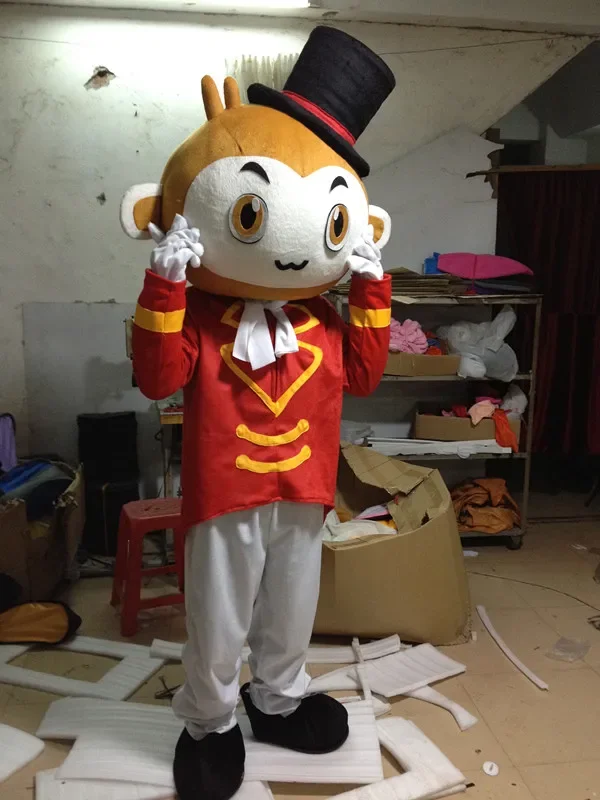 

Jumping Monkey Mascot Costume Naughty Monkey Cartoon Character Costumes Cosplay Theme Mascotte Carnival Suit Halloween Gift