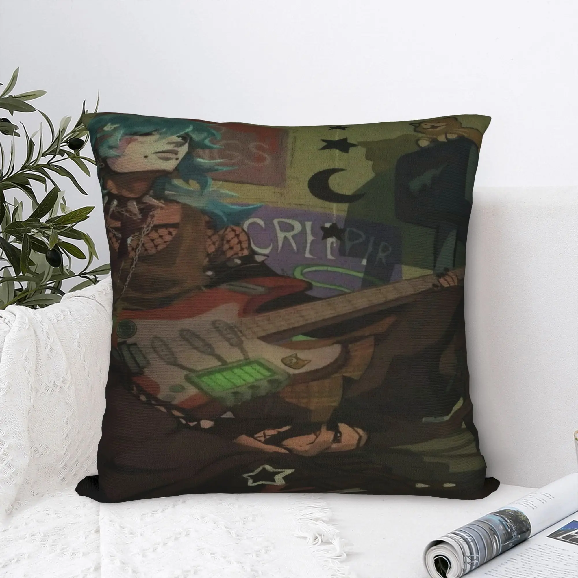  Sally Face Sal Fisher Indie Printing Pillowcase Cushion Cover  Pillow Covers Warm Bed Decor Square Multi Size