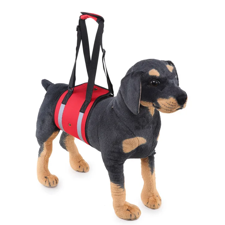 

Портативный вспомогательный пояс для домашних животных, вспомогательный пояс для маленьких собак, средних и больших собак, вспомогательный пояс для вытяжения на талии