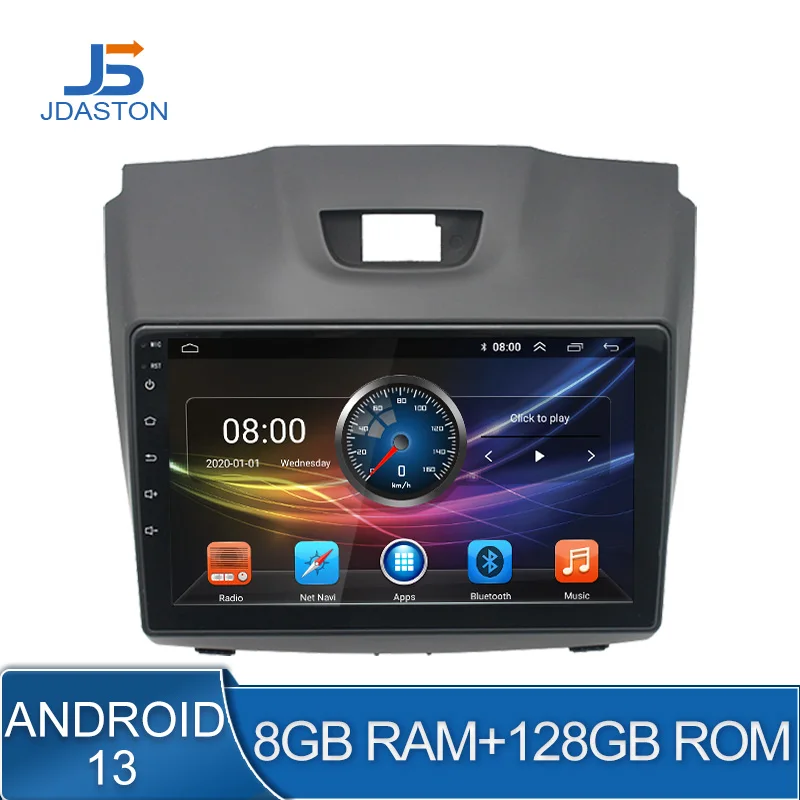 

JDASTON Android 13 Car Multimedia Player For Chevrolet Holden S10 TRAILBLAZER COLORADO ISUZU DMAX Wireless Car Radio GPS Stereo