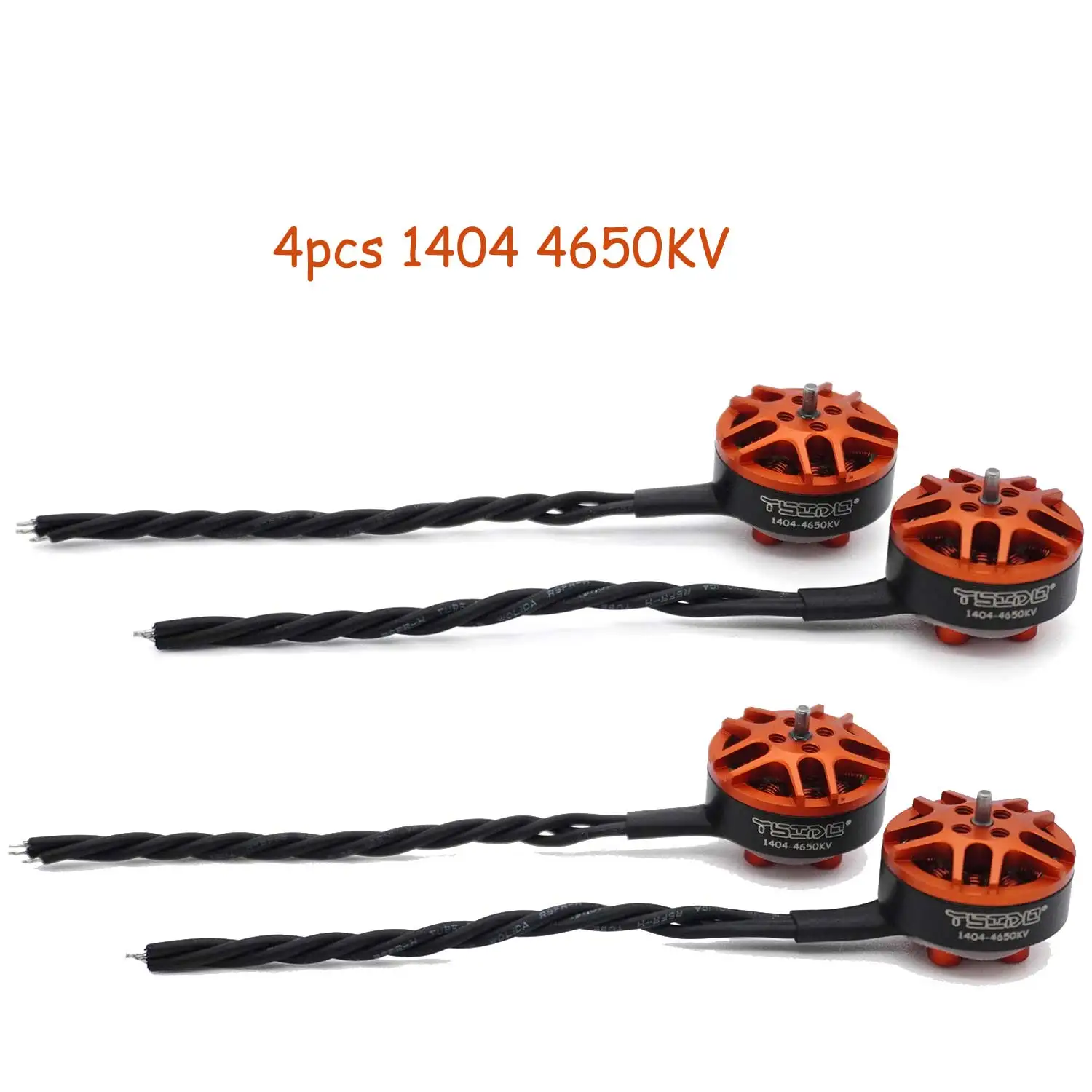 YSIDO 4 STUKS Borstelloze 1604 1505 1404 1303 1204 1104 1103 Motor voor RC FPV Freestyle Quadcopter Vaste vleugel Racing Drone DIY Onderdelen