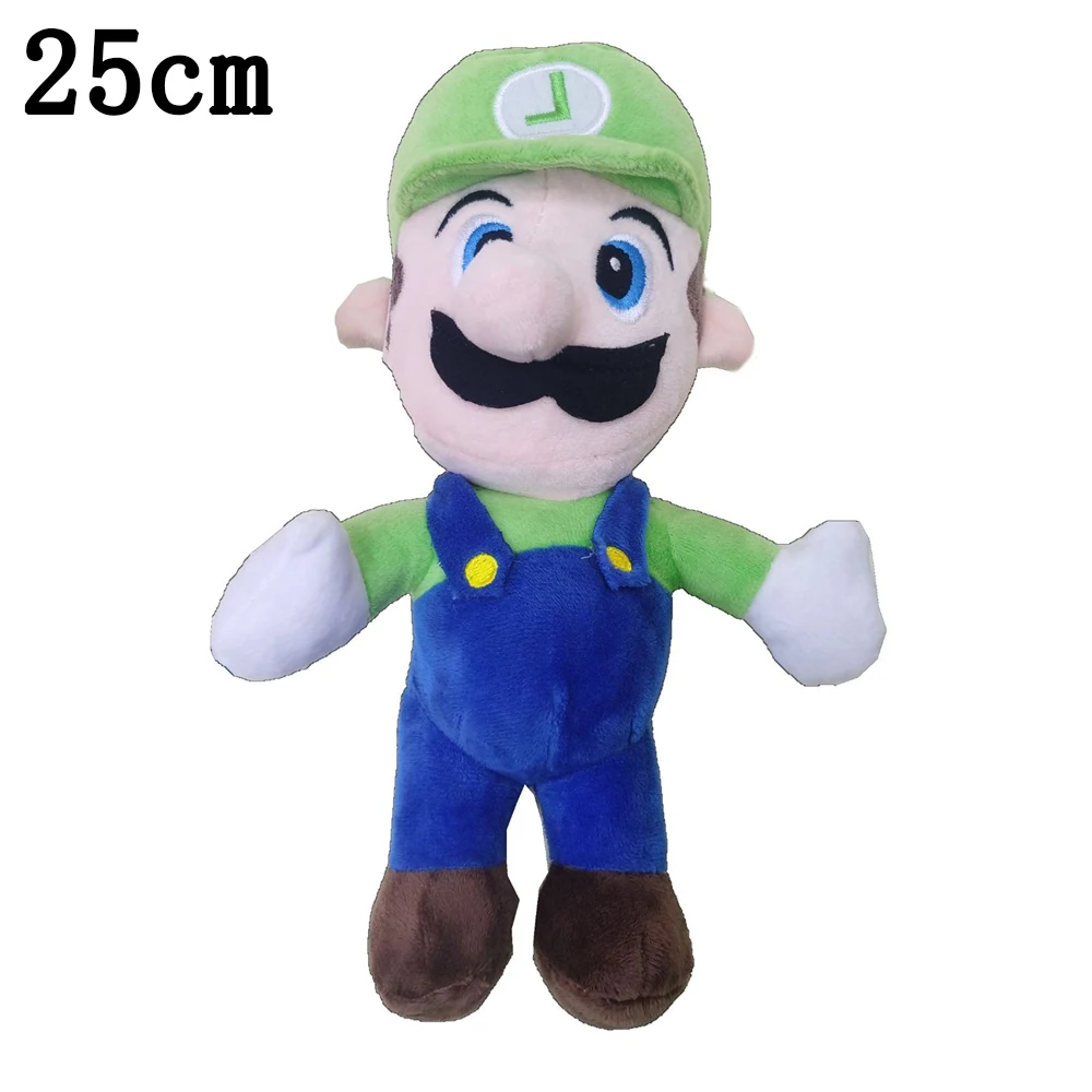 12-25cm Super Mario Plush Toy Japanese Anime Cartoon Character Toys Soft Stuffed Dolls Decoration Kids Birthday Christmas Gifts