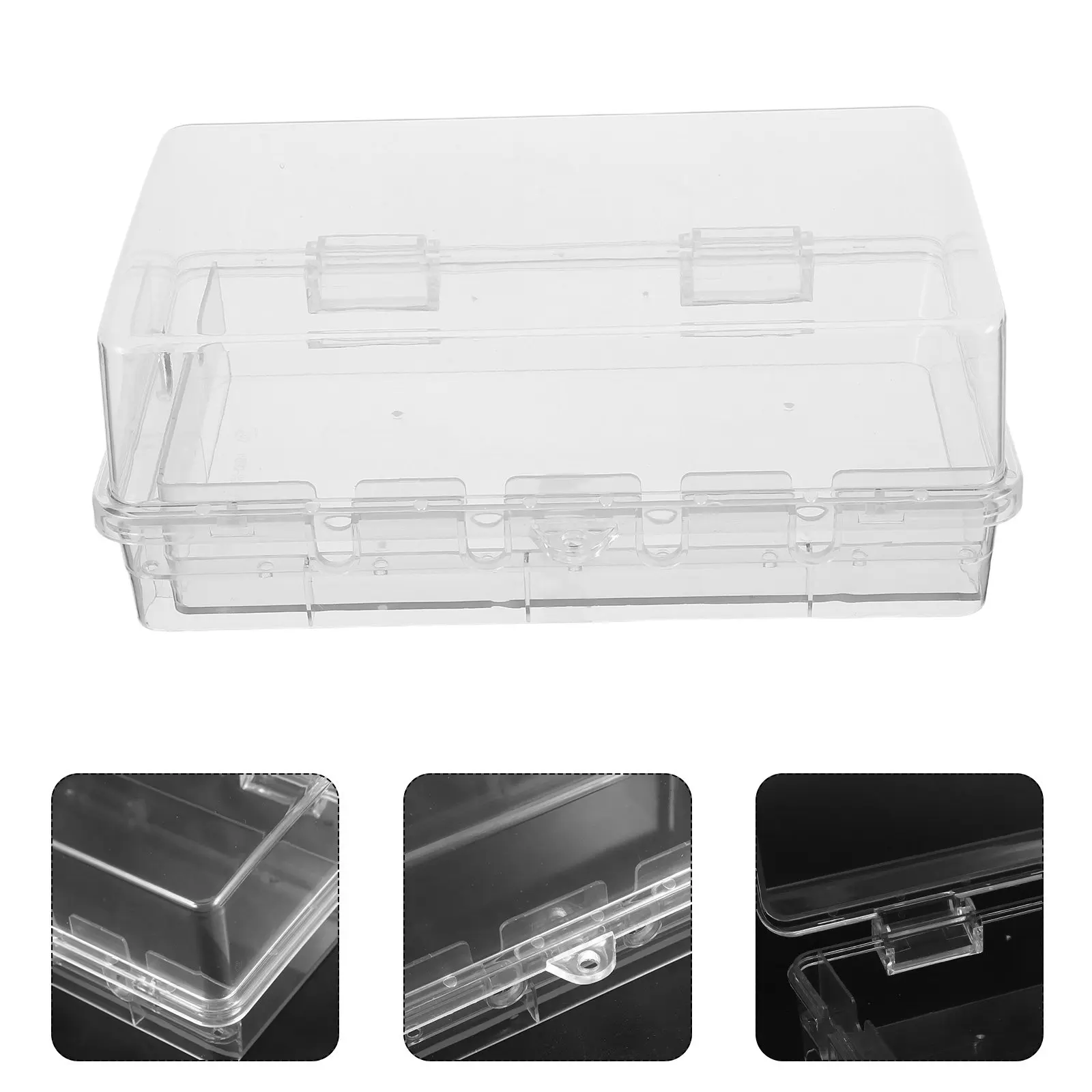 

Waterproof Electrical Outlet Box Outdoor Power Cord Protector Weather Resistant Junction Enclosure for Garden Patio Safety Use