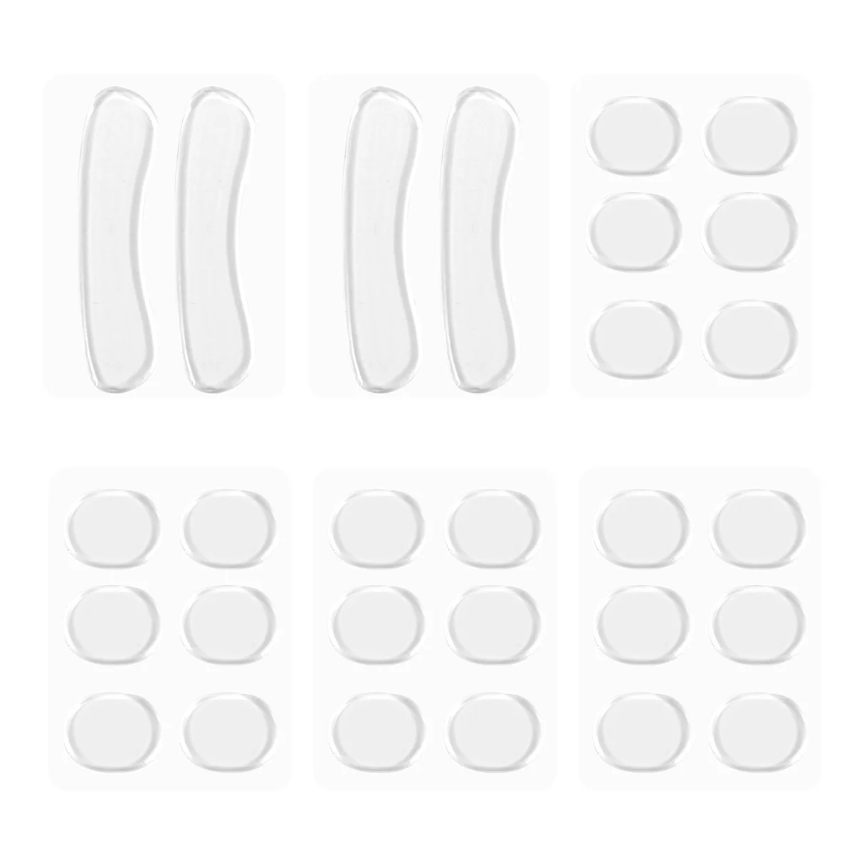 A98U 28Pcs Drum Dampeners Gel Pads Silicone Drum Silencers 3 Colors Drum Dampening Pads Drum Mute Pads for Drums Tone Control