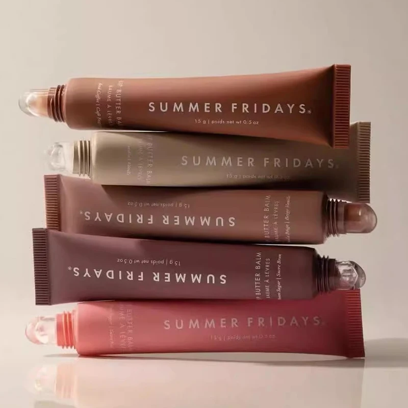 Summer Fridays Lippenbalsam, feuchtigkeitsspendender Spiegel, Lipgloss, Lippen, rosa Zucker, Eiskaffee, Geburtstagskuchen, Lippenstift, transparentes Öl, Make-up