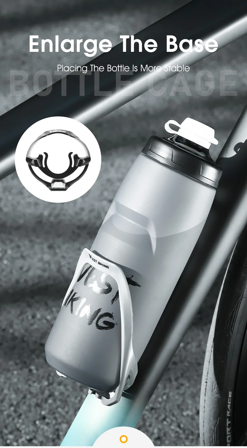 WEST BIKING Fahrrad-Flaschenhalter Mehrfarbig MTB Rennrad Flaschenhalterung Ultraleichter Flaschenhalter Fahrrad-Zubehör – Detail 11