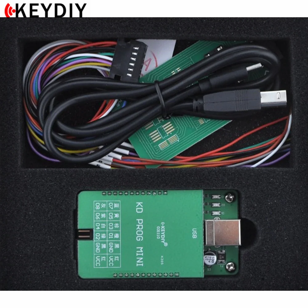 KEYDIY KD PROG MINI With C2 Adapter Reading Dashboard Data Support VW MQB Programming Function for KD-MATE and KD-MAX Programmer