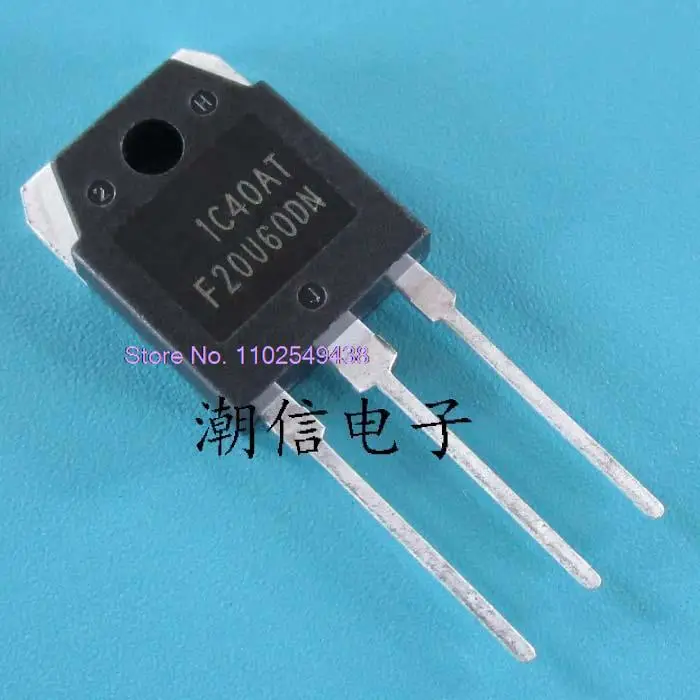 

5PCS/LOT F20U60DN FFA20U60DN 20A600V