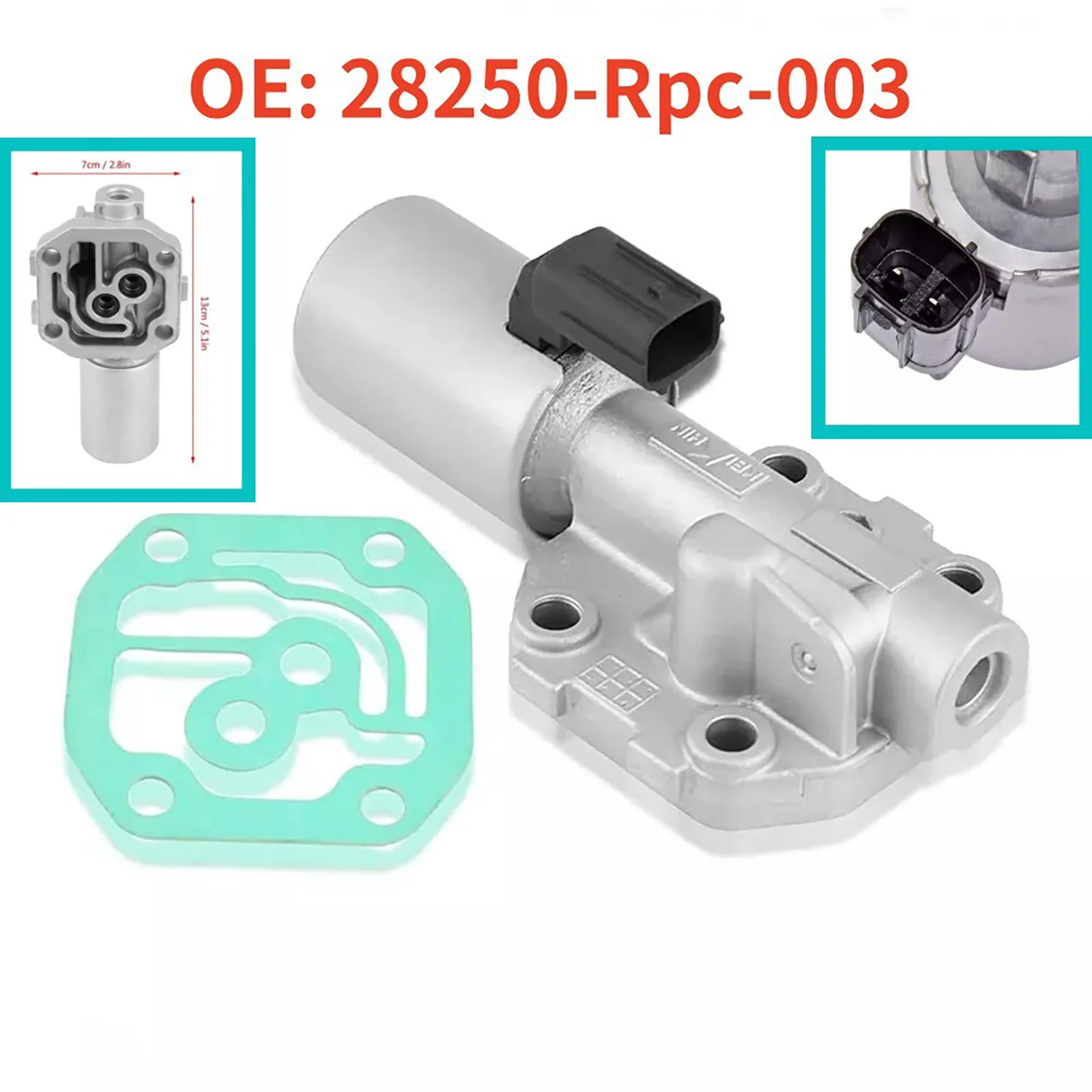 1 Set For Honda Accord Car Transmission Shift Solenoid 28250-PRP-013 For Civic For CR-V For Element Auto Accessory 28250-RPC-003