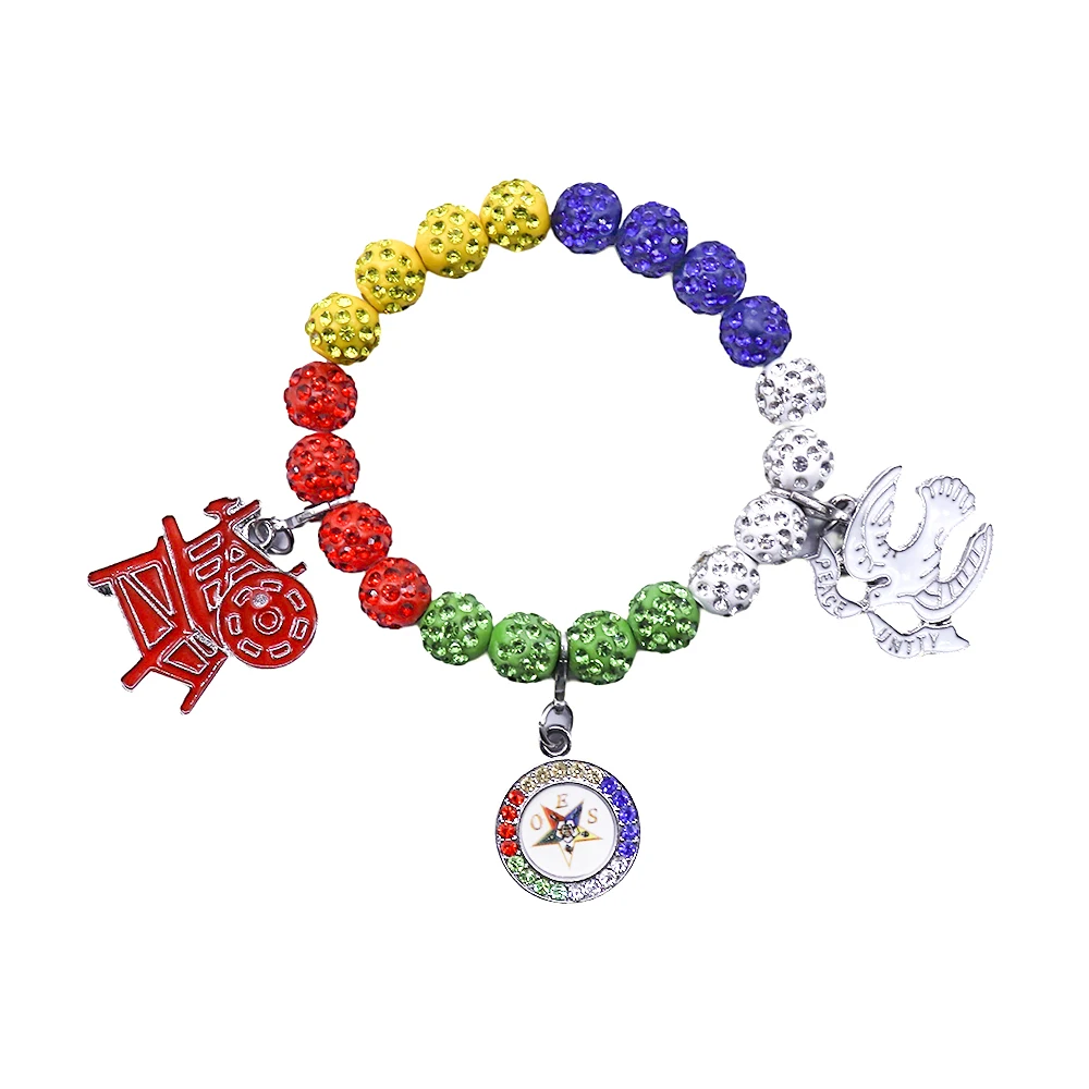 Mason Organization Member Gifts LOCOP Order of the Eastern Star OES HOJ Bracelet Jewelry Fashion