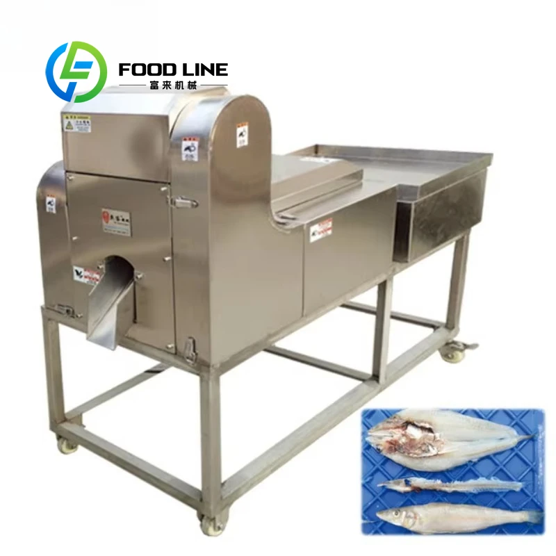 Customized Professional Automatic Fish Fillet Machine Center Bone Remover for 2-Part Filleting Processing