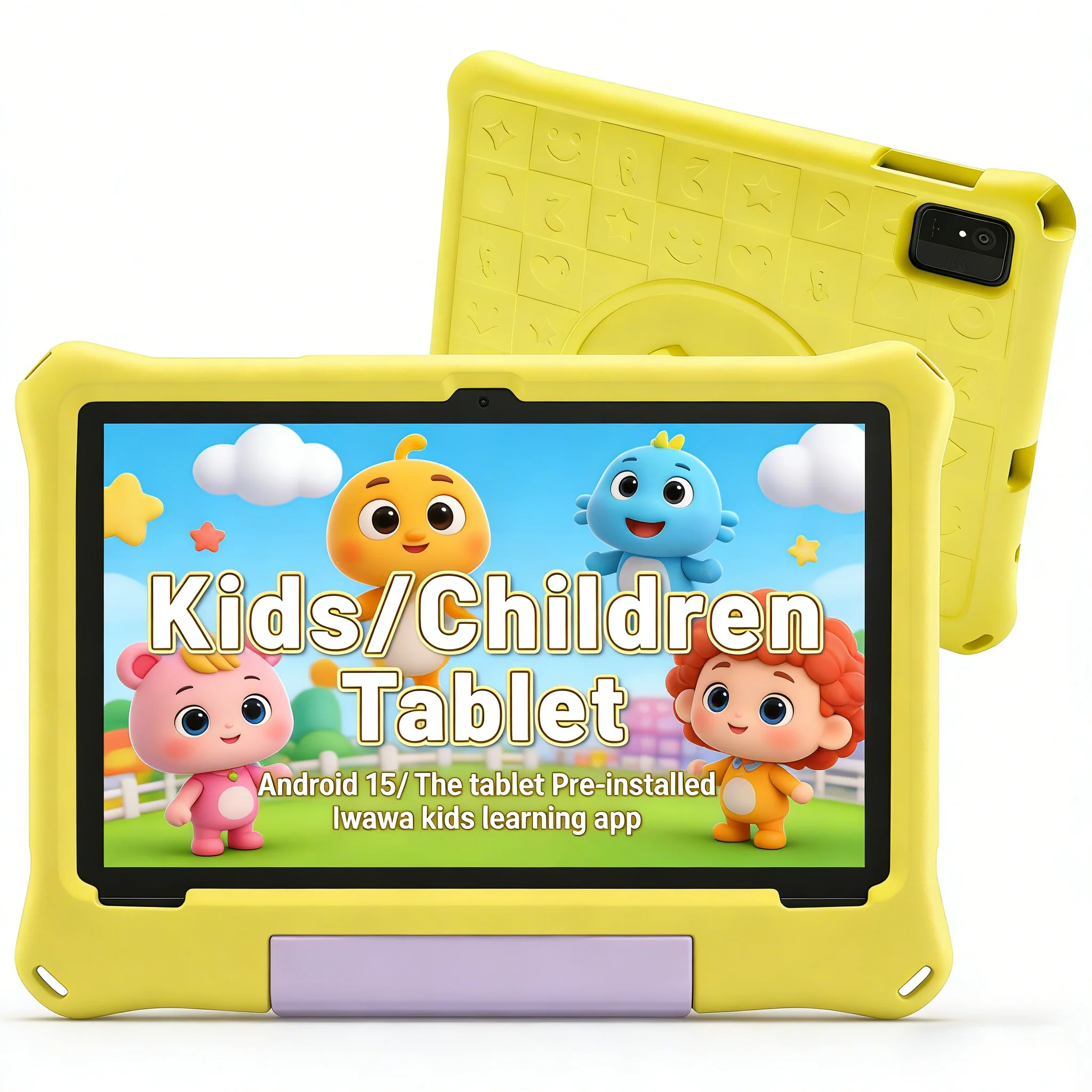 

Детский планшет ANRY CH10PLUS 10.1" Android 15 Allwinner A523 4 ГБ+64 ГБ с расширением памяти до 1 ТБ, родительский контроль, аккумулятор 5000 мАч, противоударный чехол EVA