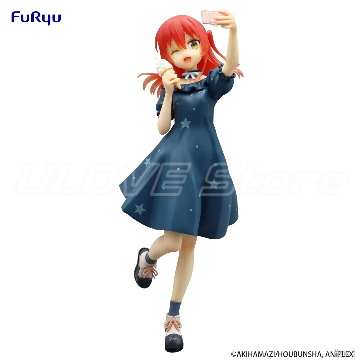 Auf Lager Original FuRyu Trio-Try-iT Figur BOCCHI THE ROCK Kita Ikuyo Animation Figur Modell Sammlung Geschenk Ornamente