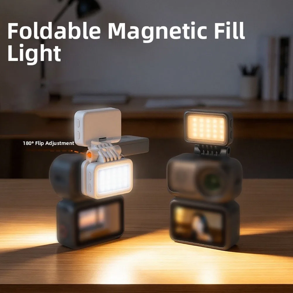 Portable Magnetic Fill Light For DJI 1 2 3 SE And For Nano Drones - 5.4x5.8x3.4CM ABS LED For Lighting Accessories