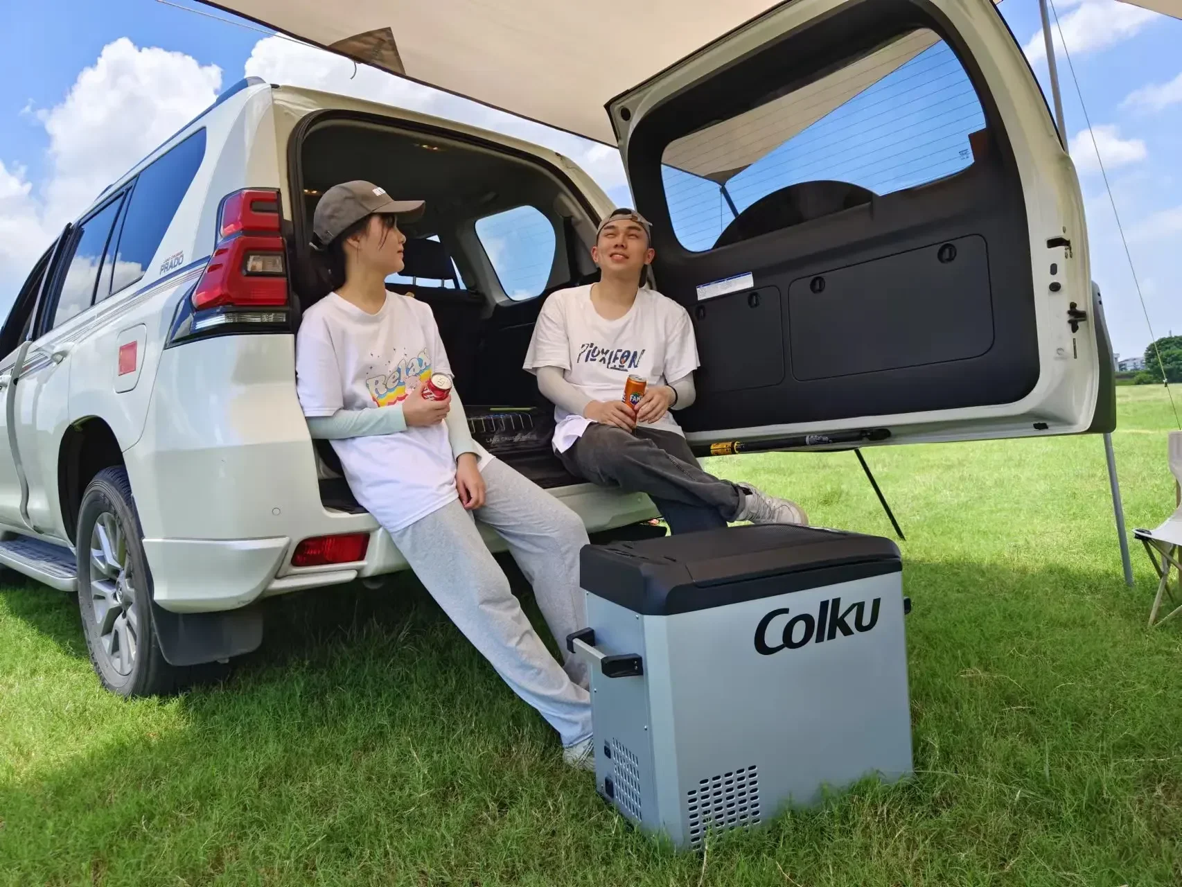 Overland product 12v mini refrigeration unit caravan RV refrigerator car fridge for camping