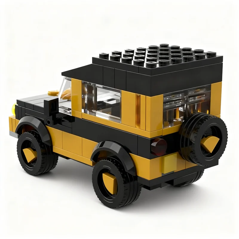 167pcs MOC Land Rover Discovery Cars Model Building Blocks Toys Construction Christmas Gifts Brick Idea Assemble Education DIY