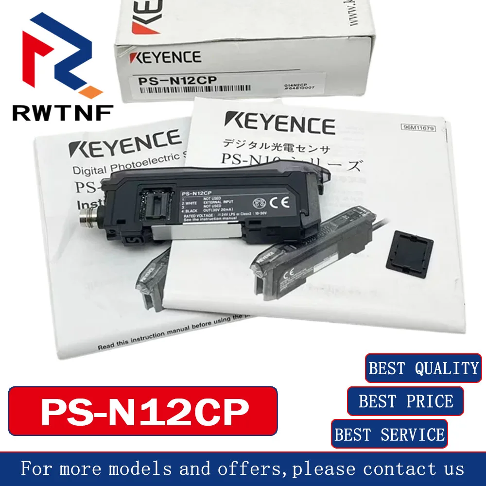 Brand New Genuine PS-N12CP KEYENCE M8 connector photoelectric switch sensor 100% original，warehouse stock