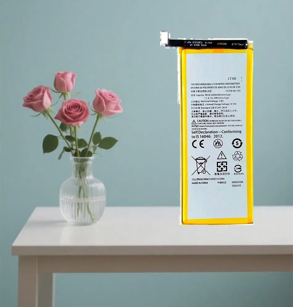 

Mobile Phone Battery Good Low-Temperature Performance 3200Mah JT40 For Motorola Moto G6 Plus XT1926-6 XT1926-7
