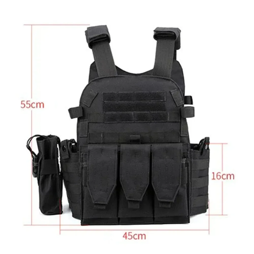 Children Airsoft Paintball Vest Adjustable Tactical Combat Vest For Outdoor CS Game Cosplay Role Play Kids Military Gear - view 5