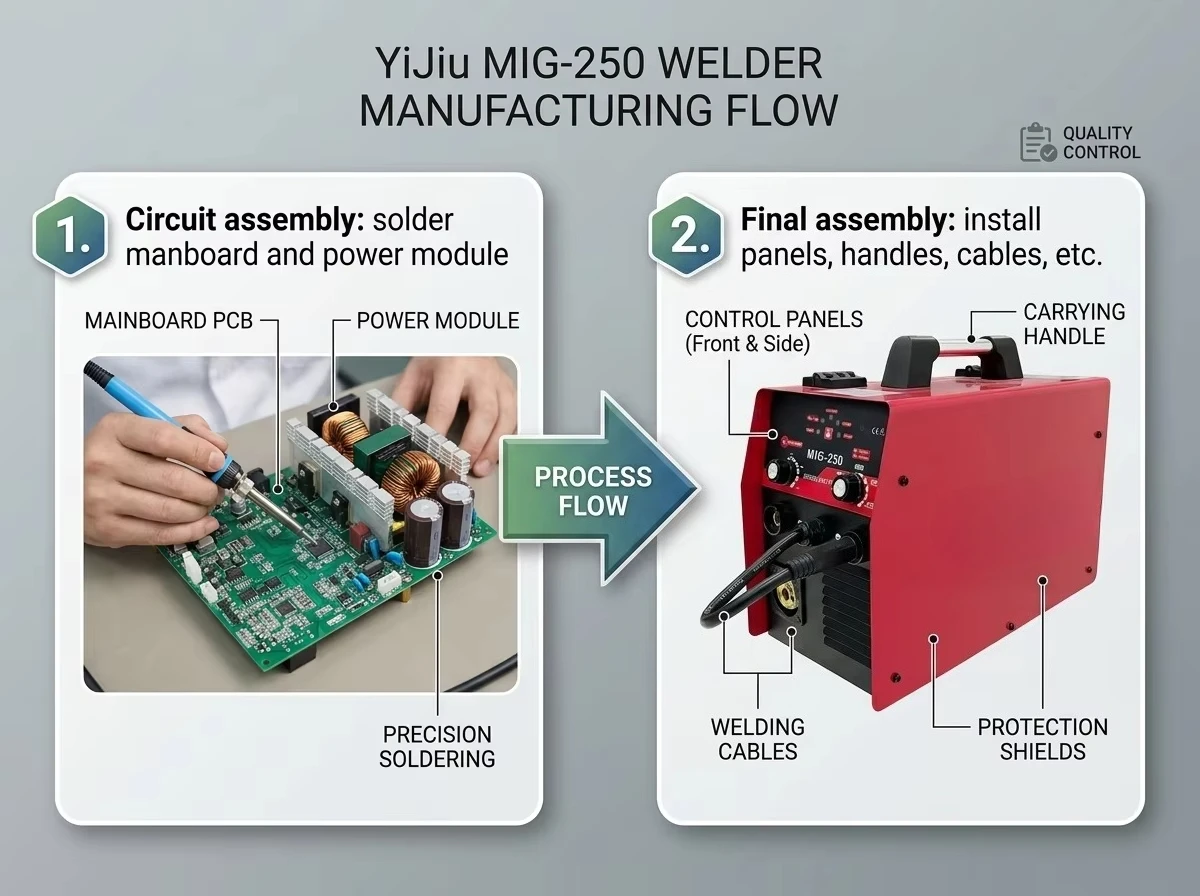 New 220V 160A Multifunctional IGBT MIG Welder 3-in-1 MIG MMA TIG Gas/Gasless Welding Machine 60% Duty Cycle 5.7KVA