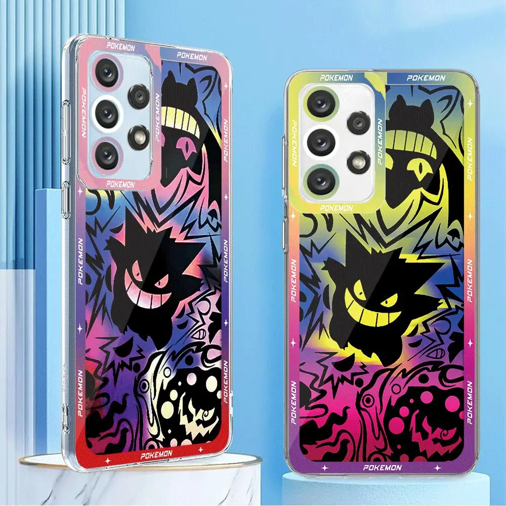 Phone Case for Samsung Galaxy A10s A71 A30 A50 A05s A20s A04 A03 Core A03s A31 A51 A03 A02 Pokemon Gengar Cover