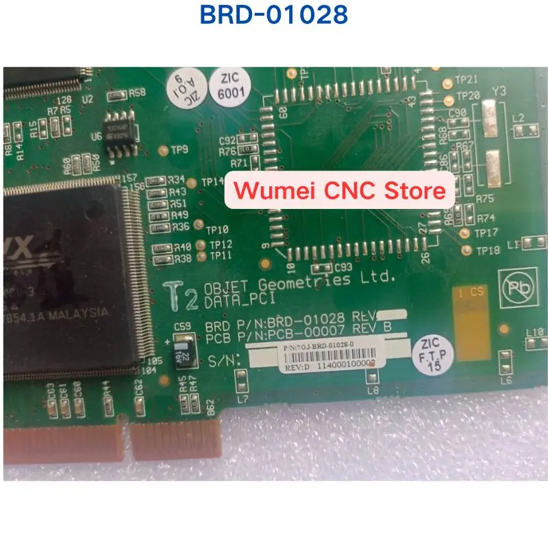 Second-hand test OK Industrial board BRD-01028 PCB-00007 REV B If you need other specifications, please consult