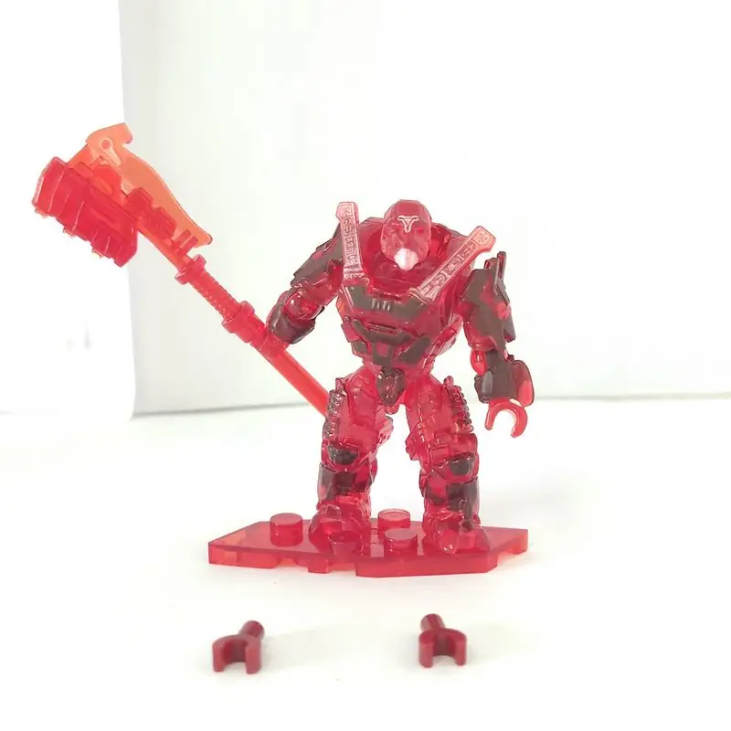 Mega Bloks Banished Phantom Spartan Griffin Jega Rdomnai Brute Captain Escherum Team 4 Loose Mini Action Figure customized Toy