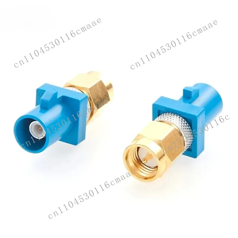 Z-code Revolving SMA Male Adapter, Used for Automotive Antennas, Vehicle Systems, DAB Radios, Bluetooth Coaxial Cables