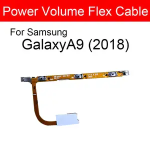 Bilashmart Power Volume Flex Cable Samsung Galaxy A9 (2018) SM A920F Side Key Button Switch Audio Control Replacement Repair Parts