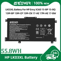 SKOWER LK03XL batería para HP Envy X360 15-bp003tx 15-bq001na 15-cn0001tx 15m-cp0012dx 15-cr0035nr TPN-W127 W129 W132 W128