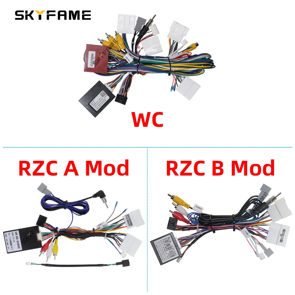 

SKYFAME Car 16 Pin Stereo Wire Harness Adapter Canbus Box Decoder For Mazda 3 Axela CX-3 CX-5 Mazda 6 Atenza CX3/CX5