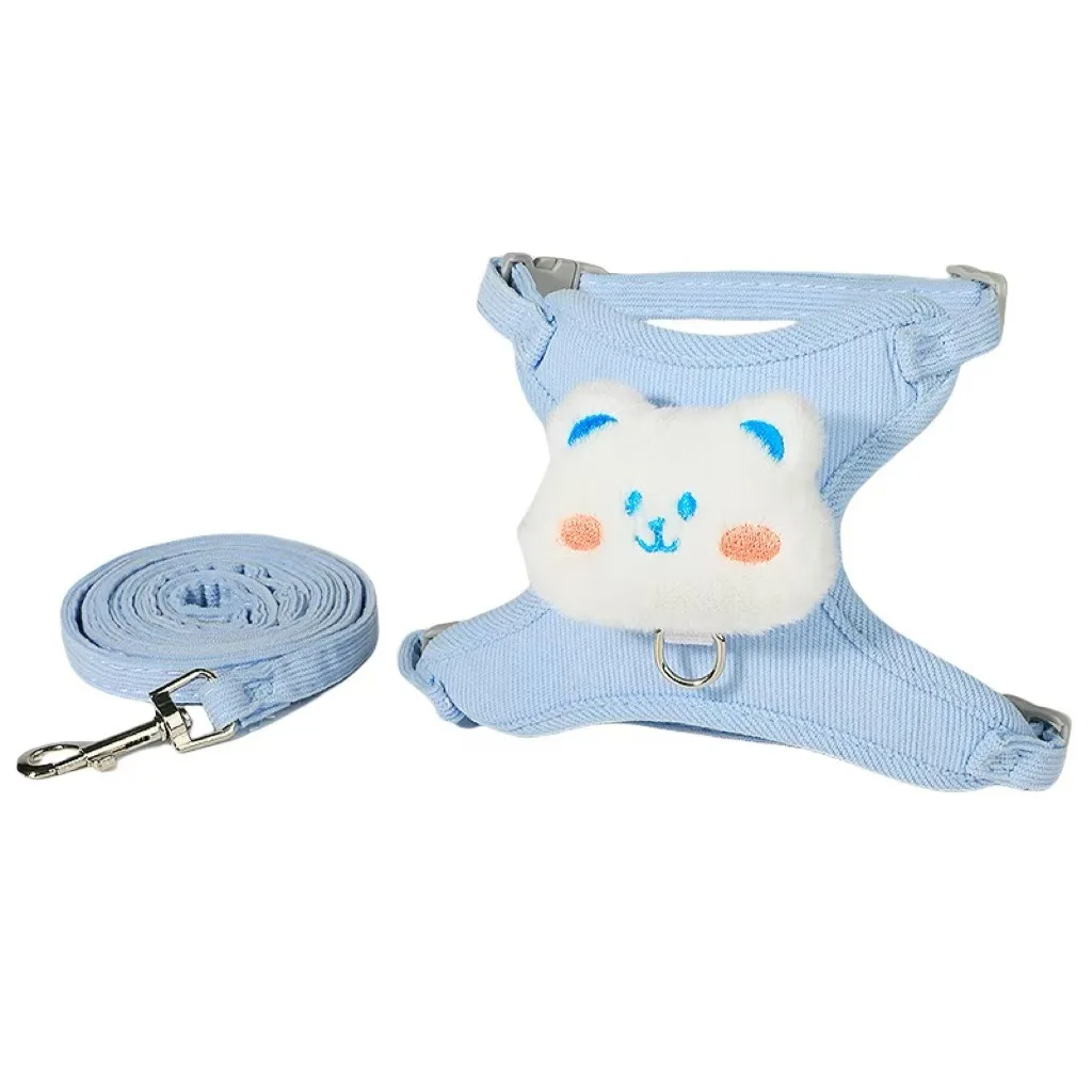 Adjustable Cat & Dog Harness with Leash Set (Style 2) — detail image 6