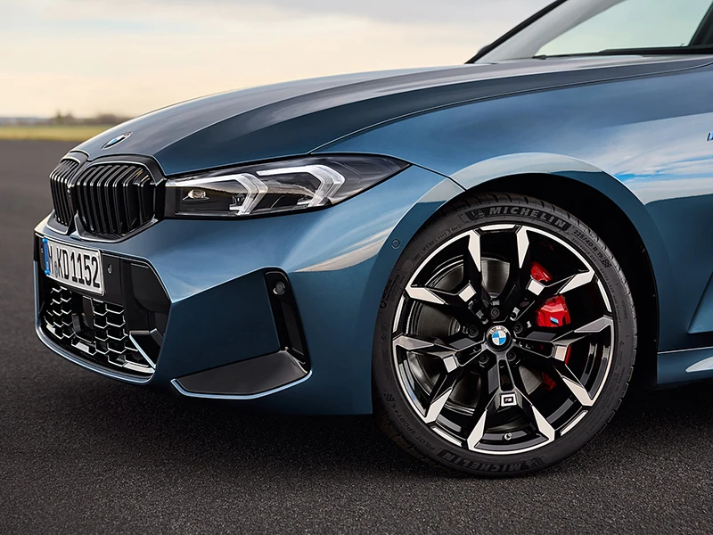 7pcs BMW Emblem Set 82mm 74mm 45mm 56mm 68mm Car Front Hood Logo Rear Trunk Badge Wheel Center Hub Caps Steering Wheel Sticker