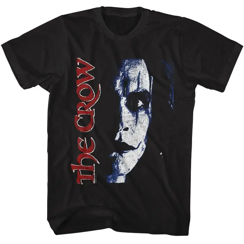The Crow T-Shirt Eric Draven Gothic Oversized Streetwear Horrorfilm 80er Jahre Klassischer Grafikdruck Kurzarm Lässige lockere T-Shirts – Detail 9