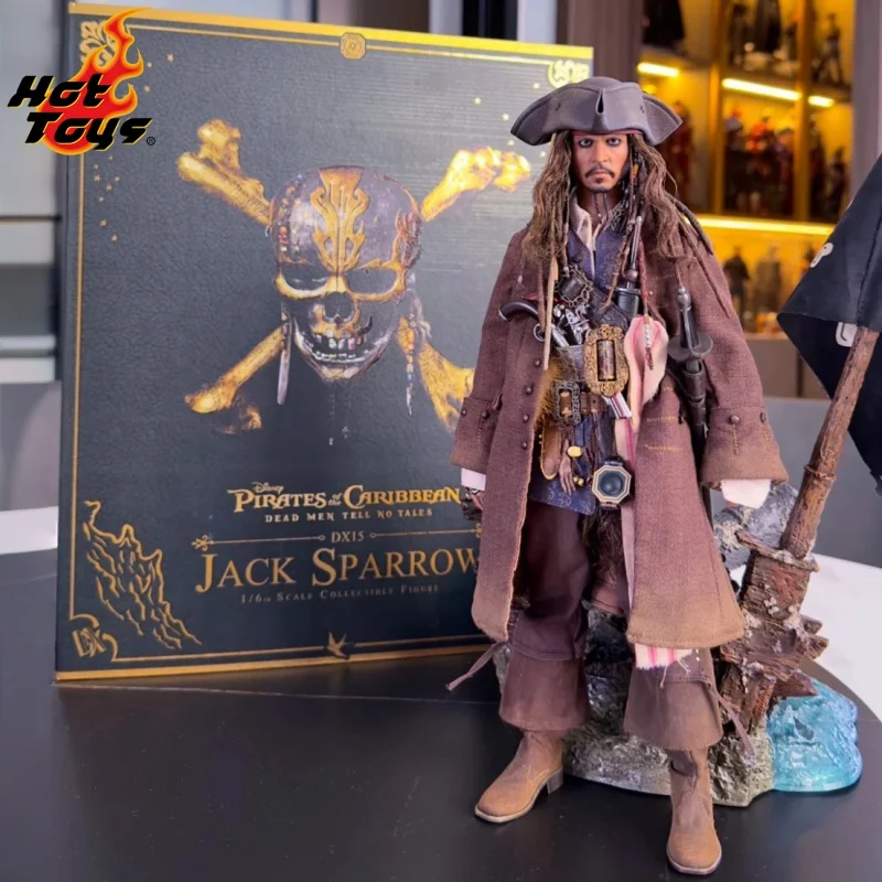 

In Stock Hottoys Ht 1/6 Dx15 Pirates Of The Caribbean:Dead Men Tell No Tales Jack 12''Action Figures Collectable Model Toy Gifts