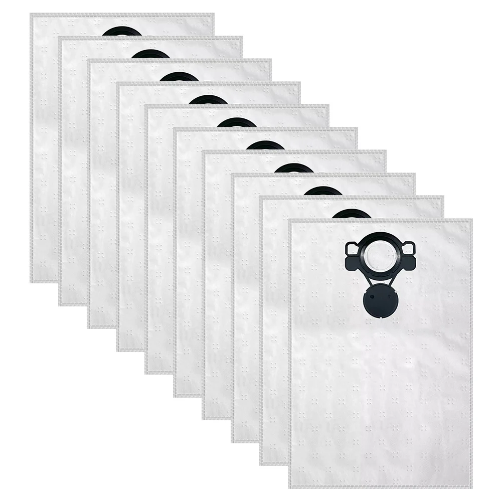 Dust Bags For VC2512L Replacement Vacuum Bags 4 Pack Or 10 Pack Options Long-lasting Material For VC3012L Vacuum Cleaner