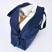 Sac maman cinq pièces sac mode imprimé ours multifonctionnel grande capacité une épaule bandoulière maternel bébé sac sac à couches 3