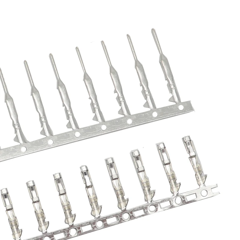 【200-100PCS】Dupont Male and Female Pins Connector Crimping Terminal Kit fit for 2.54mm Connector Housing Jumper Wire Cable DIY