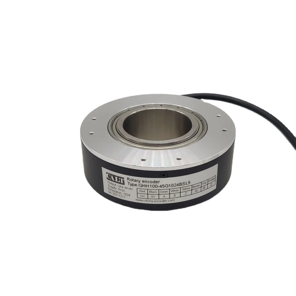 

GHH100-45G1024BSL5 45mm Hollow Shaft Rotary Encoder 1024 For Elevator