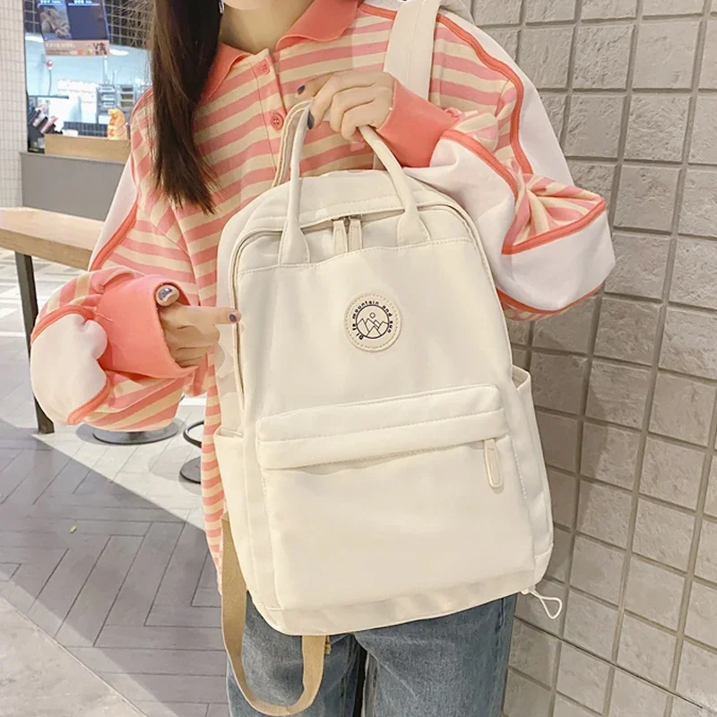 Sacs à dos de style japonais pour femmes, sacs d\'école étanches pour adolescentes, cartable de voyage d\'affaires pour filles