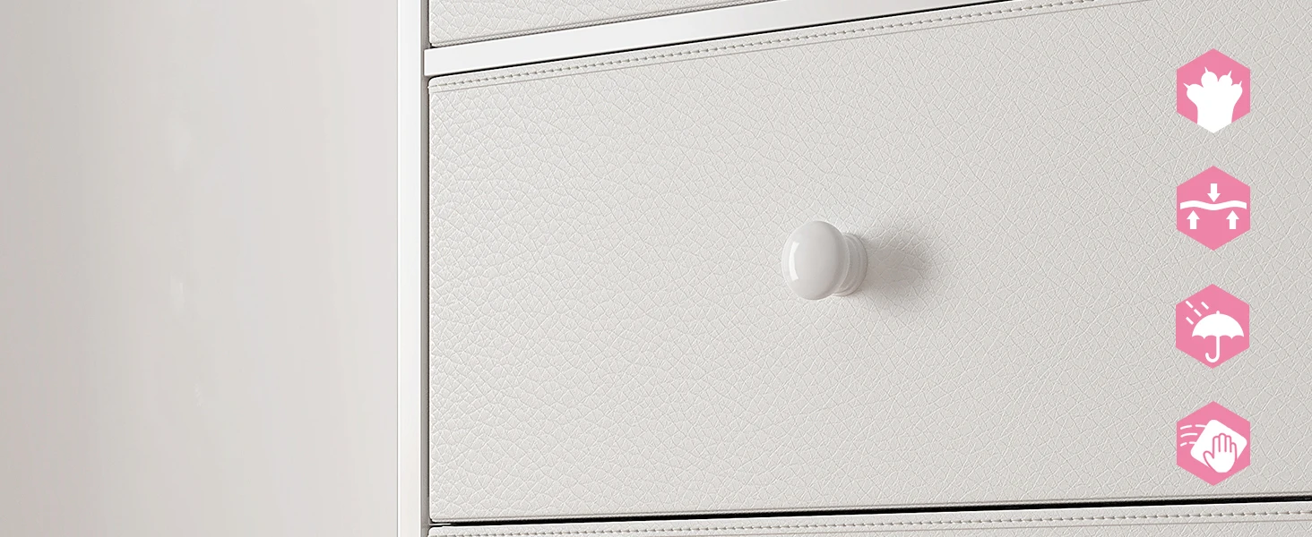 white dresser