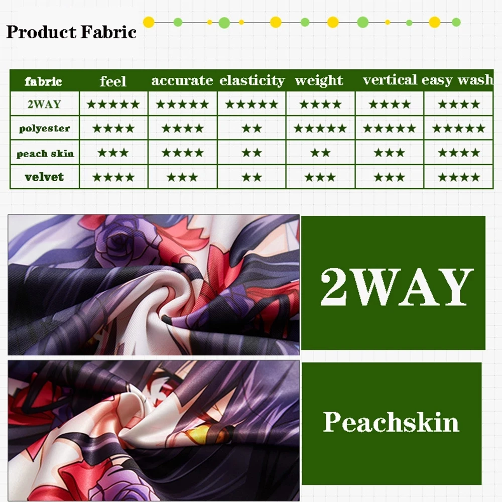 New Genshin Impact Yun Jin Pillow Case Anime Accessories Pillow Yunjin Dakimakura Hugging Body Pillowcase